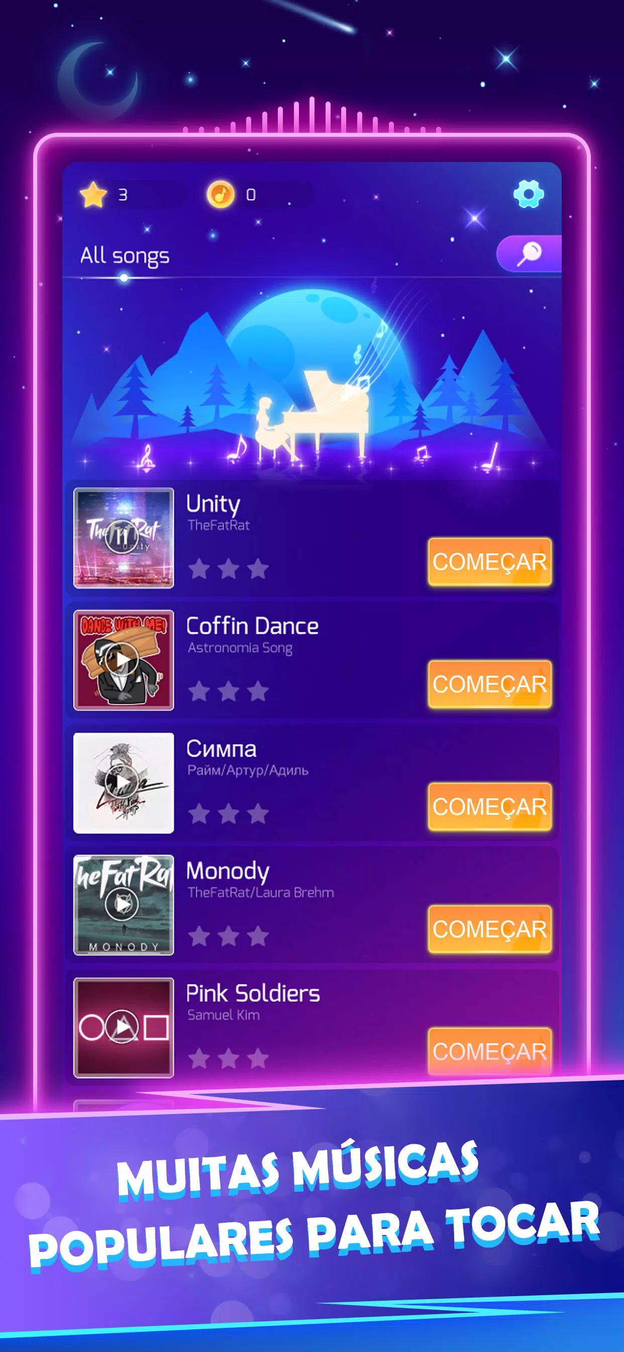 Jogo de Piano: Música Clássica – Apps no Google Play