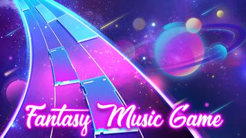 Magic Rhythm: EDM & Piano Fire Plakat