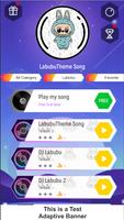 Labubu Piano Tiles الملصق