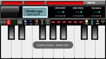 Electronic organ Poster