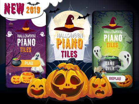 Piano Halloween Extra Tiles - New