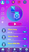 BTS Piano kpop game 海报