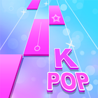 เกมเปียโน Kpop: กระเบื้องสี ไอคอน