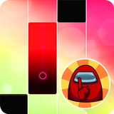 آیکون‌ Among Us imposter Piano Tiles