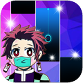 Anime Kimetsu NoYaiba Piano Tiles Game