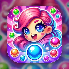 Miss Bubble: Pop bubbles
