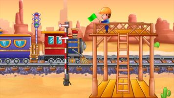 Truck wash train builder game screenshot 3