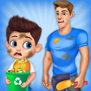 Daddy’s Helper Fun - Messy Room Cleanup APK