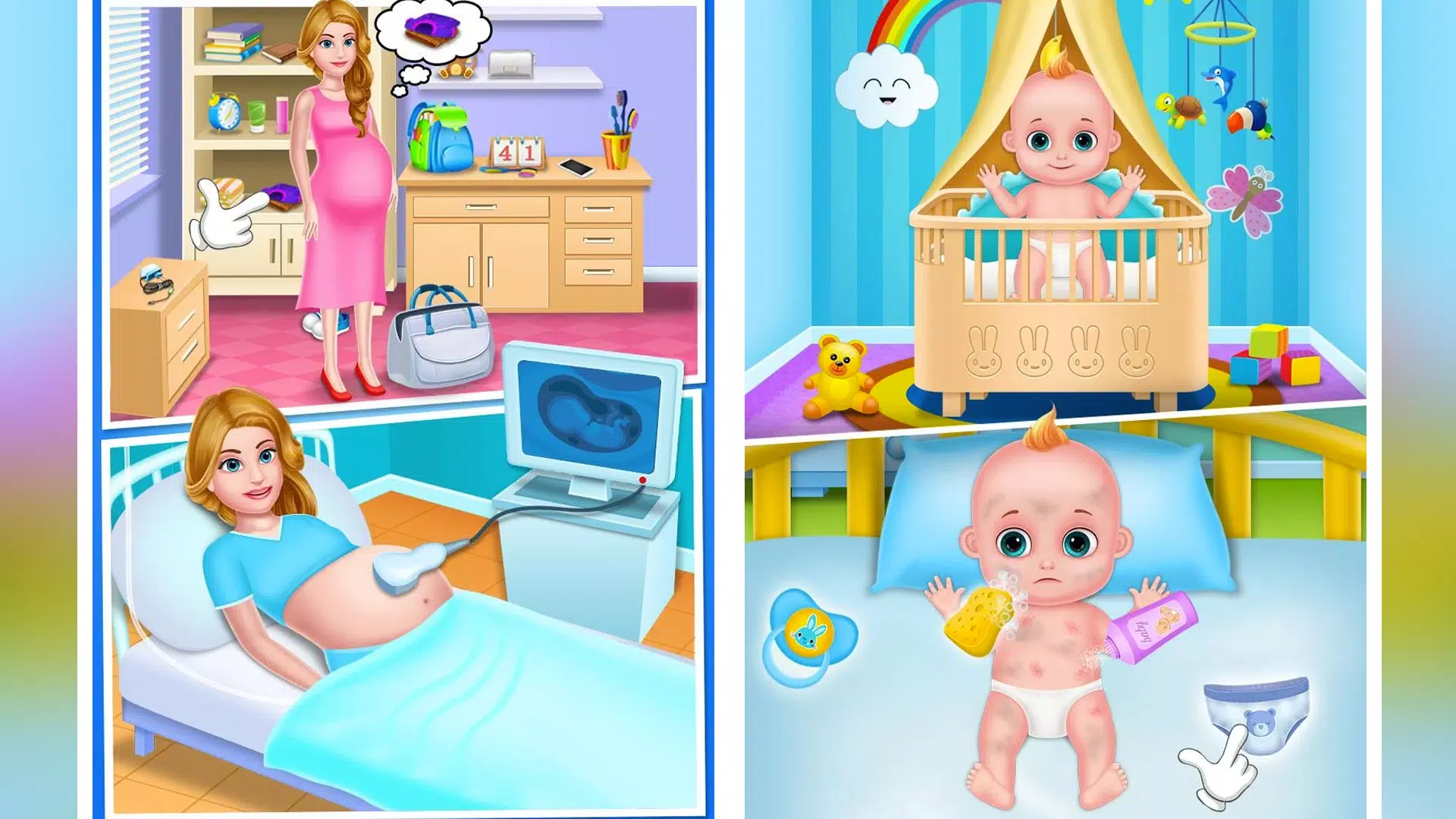 New Born Baby At Hospital APK + Mod for Android.