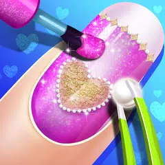 Скачать Nail polish game nail art XAPK