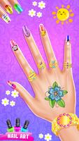 برنامه‌نما Nail polish game nail art عکس از صفحه