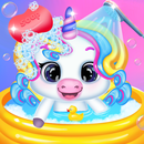 my unicorn care salon game APK