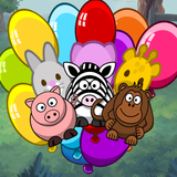 Animal Sounds Laughs And Balloon Pop icône