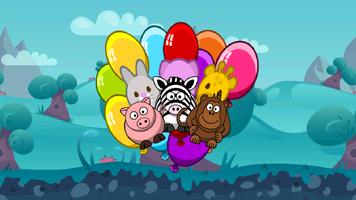 Animal Sounds Laughs And Balloon Pop Plakat