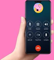 Pig fake Call Prank Pepp پوسٹر