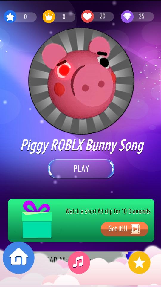 Piano For Piggy Escape Mod For Android Apk Download - piggy roblox bunny theme sheet music
