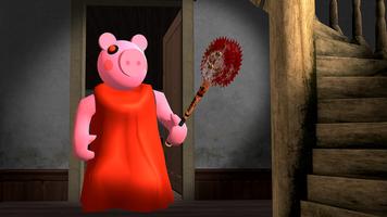 Escape Scary Piggy Horror Game Poster