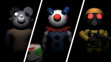 Piggy 3D Jumpscare Simulator تصوير الشاشة 1