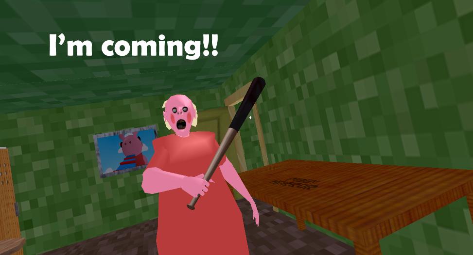 Piggy Granny Roblox S Obby Horror Mod Scary Escape For Android Apk Download - zombie roblox doggy piggy roblox