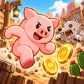 Piggy Wild West Run