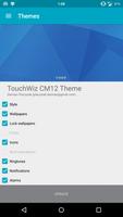 TouchWiz Style CM12 Theme ảnh chụp màn hình 3