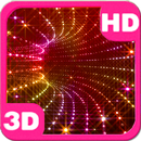 Mysterious Sparkling 3D Whirl of Shimmering Lights APK