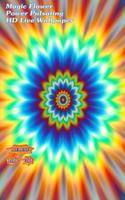 Magnificent Flower Power Pulsating poster