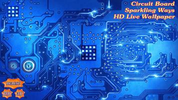 Circuit Board of Digital Sparkling Ways syot layar 1