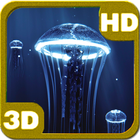 Precious Jellyfish 3D Hovering Under Deep Blue Sea icon