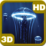 Precious Jellyfish 3D Hovering Under Deep Blue Sea icon