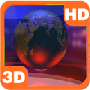 Virtual News Futuristic Studio Globe APK