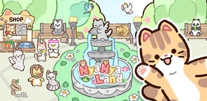 NyaNyaLand - Cute Cat Game الملصق