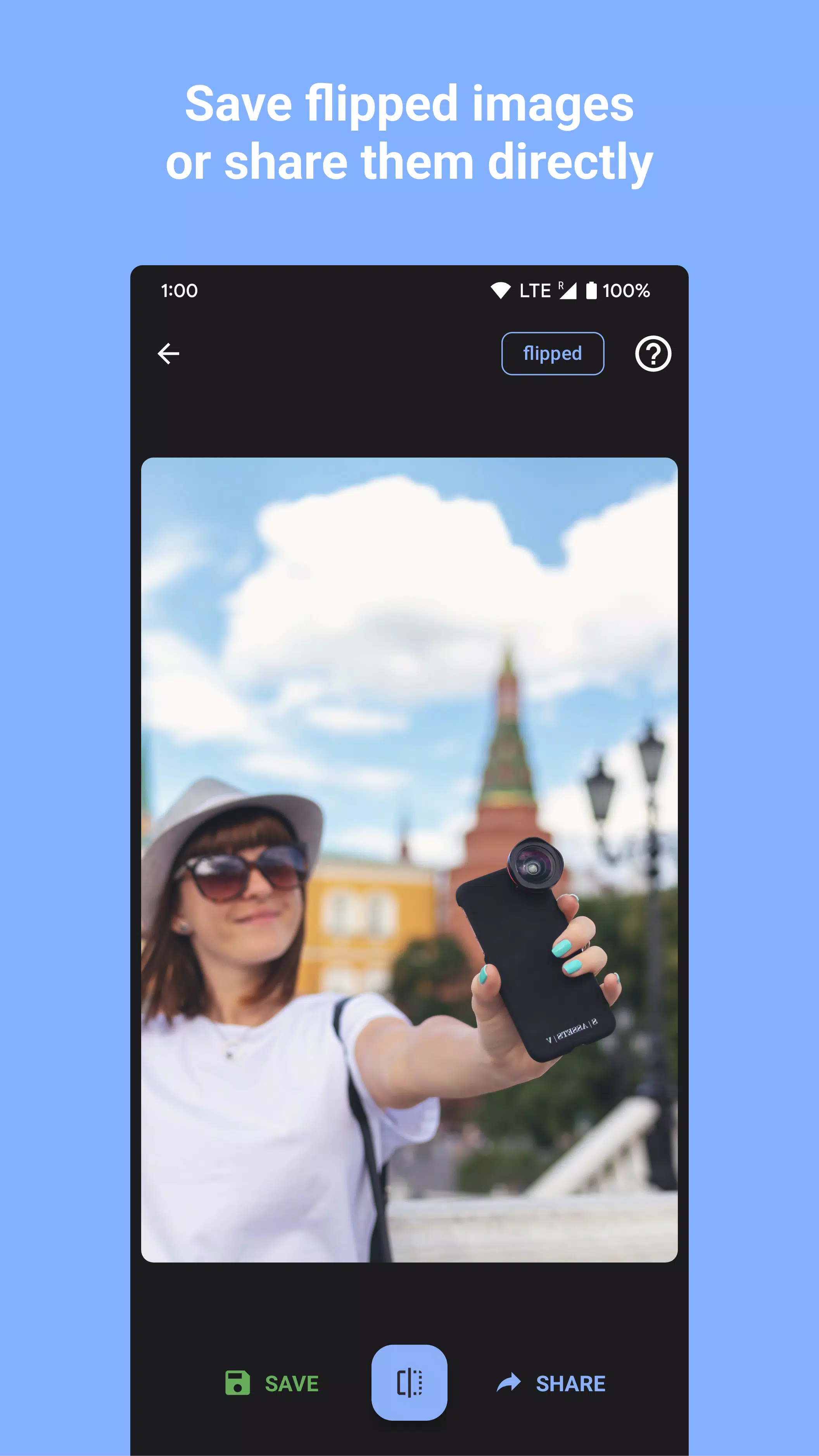 Retourner des photos et selfie APK pour Android Télécharger