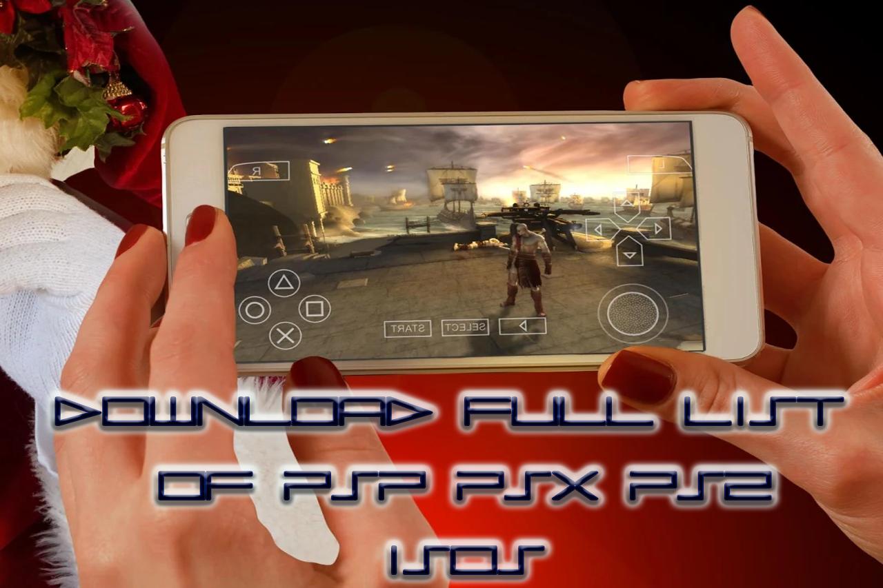 Psp Psx Ps2 Iso Games Download Database For Android Apk Download
