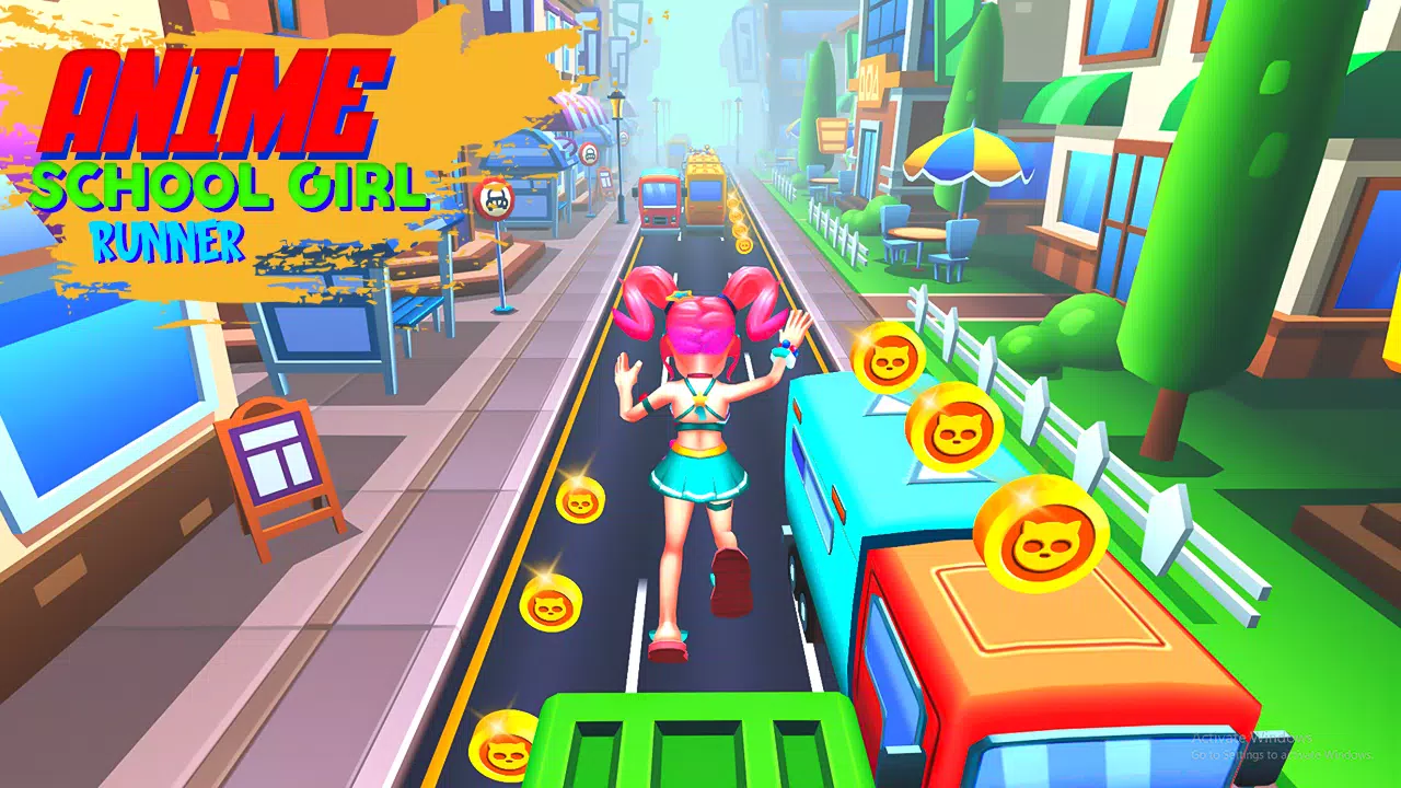 Anime School Girl Dash Runner – Apps no Google Play