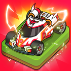 Merge Racer: mini motor idle merge racing game أيقونة