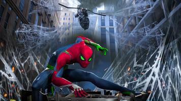 Spider Hero Rescue Mission 3D الملصق