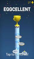 Coonster: Egg Up! 3D Bouncing Helix Cartaz