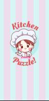Poster Kitchen Puzzle - Match and Con