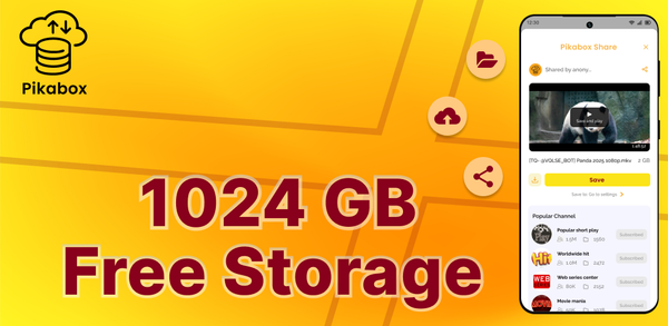 How to Download Pikabox: Cloud Space & Live TV APK Latest Version 2.8 for Android 2025 image