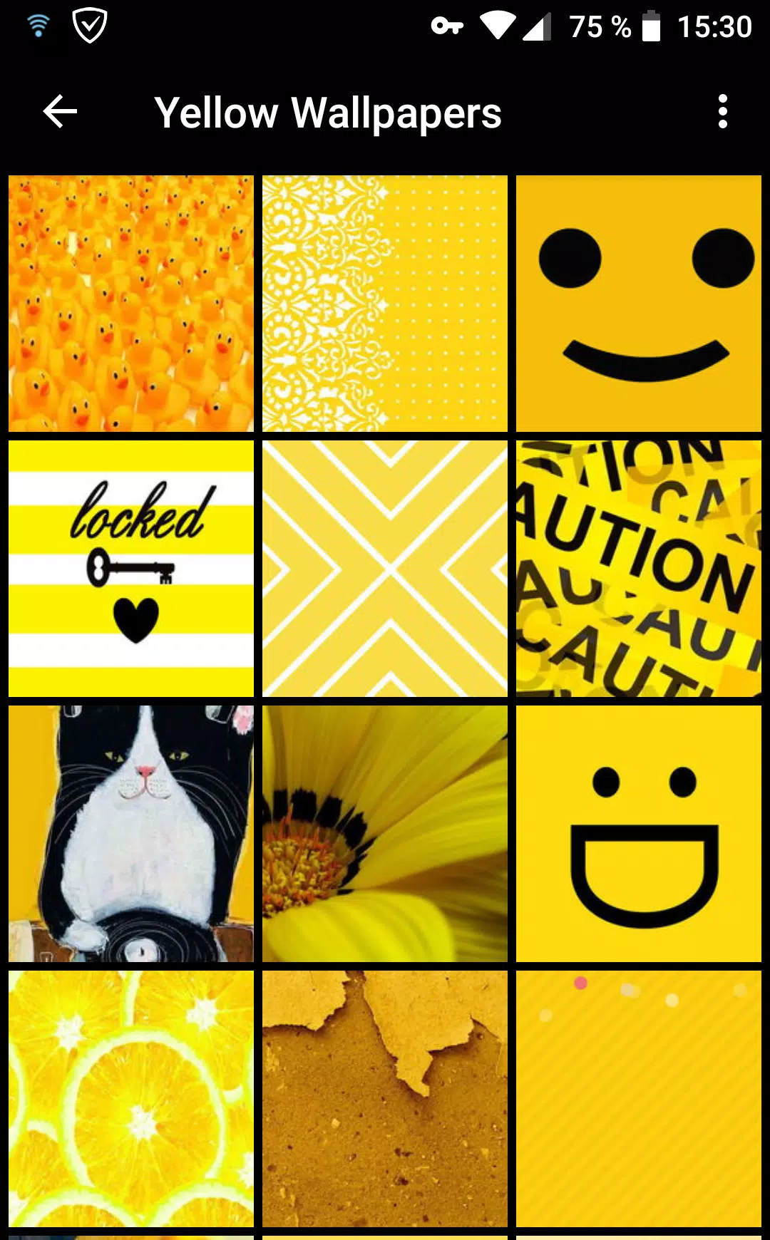 Descarga de APK de Fondos de Pantalla Amarillo para Android Descarga de APK de Fondos de Pantalla Amarillo para Android