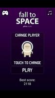fall to space الملصق