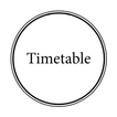時間割：すっきりと美しいデザインの時間割ウィジェット