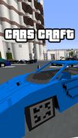 Cars Craft Mod for Minecraft plakat