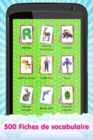 Flashcard pour enfants poster