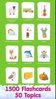 English Flashcards For Kids پوسٹر