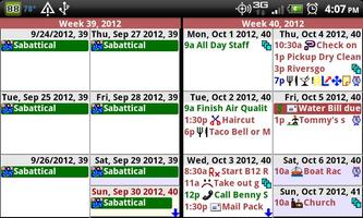 برنامه‌نما Pimlical Advanced Calendar/PIM عکس از صفحه