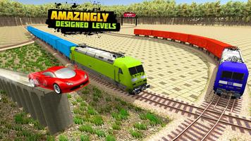 Train Racing 3d- Bus Vs Train Ekran Görüntüsü 2