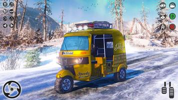 Real Rickshaw Simulator Games syot layar 3