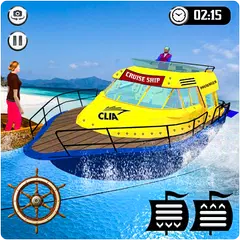 Water Boat Taxi Simulator Ship XAPK download